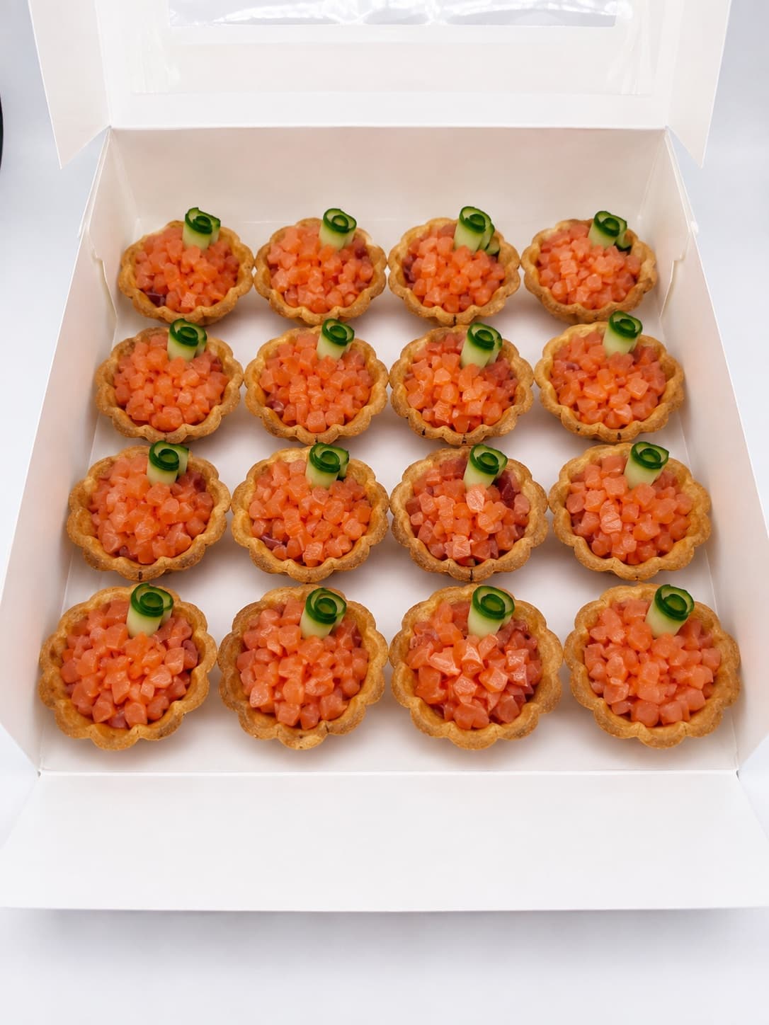 Tartellette al Salmone