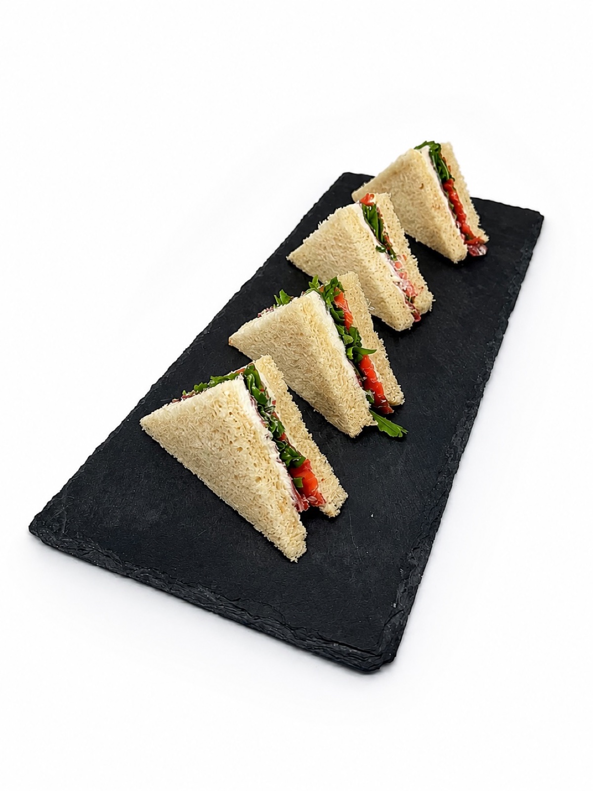 Mini Sandwich con bresaola e rucola