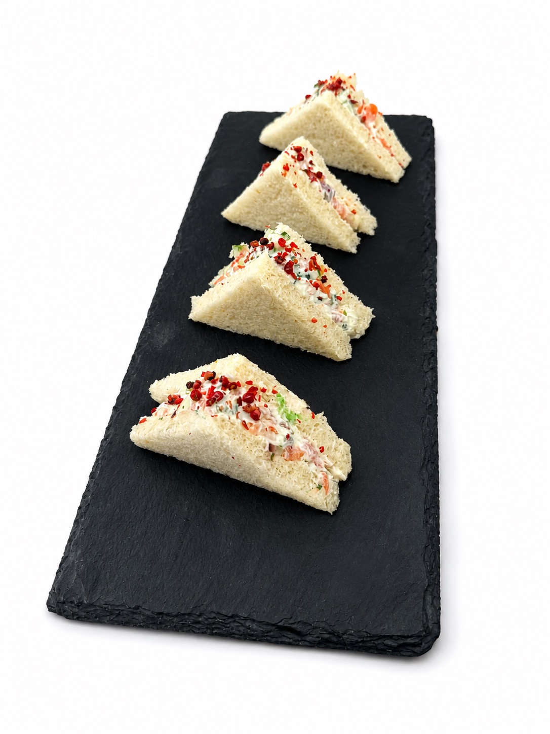 Mini Sandwich con salmone